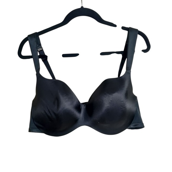 Cacique 38DDD Black Full‎ Coverage Bra Size 46C - Picture 1 of 5